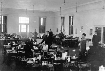 Dining Hall Interior 1918