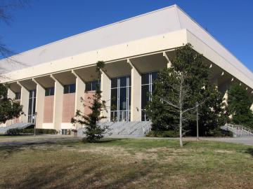 Corner view of Kaplan Arena